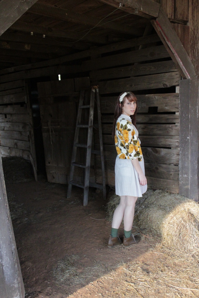 Walking into the Barn